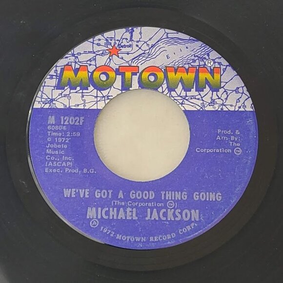 Motown Other - Michael Jackson – I Wanna Be Where You Are / We've Got A Good Thing Going 45 RPM